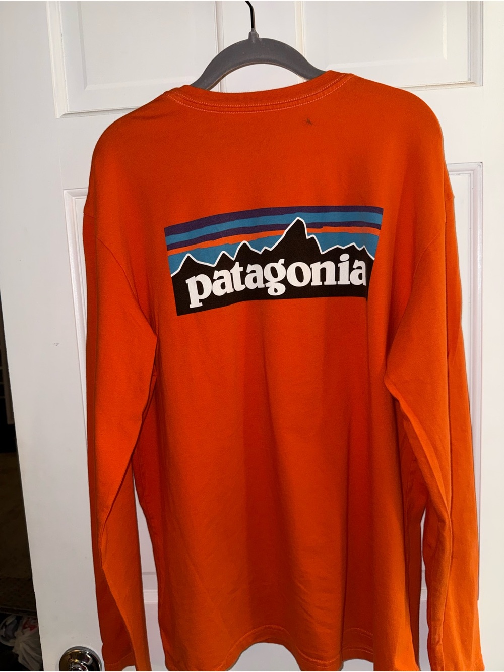 Patagonia Men's Long-Sleeve T-Shirt - Orange